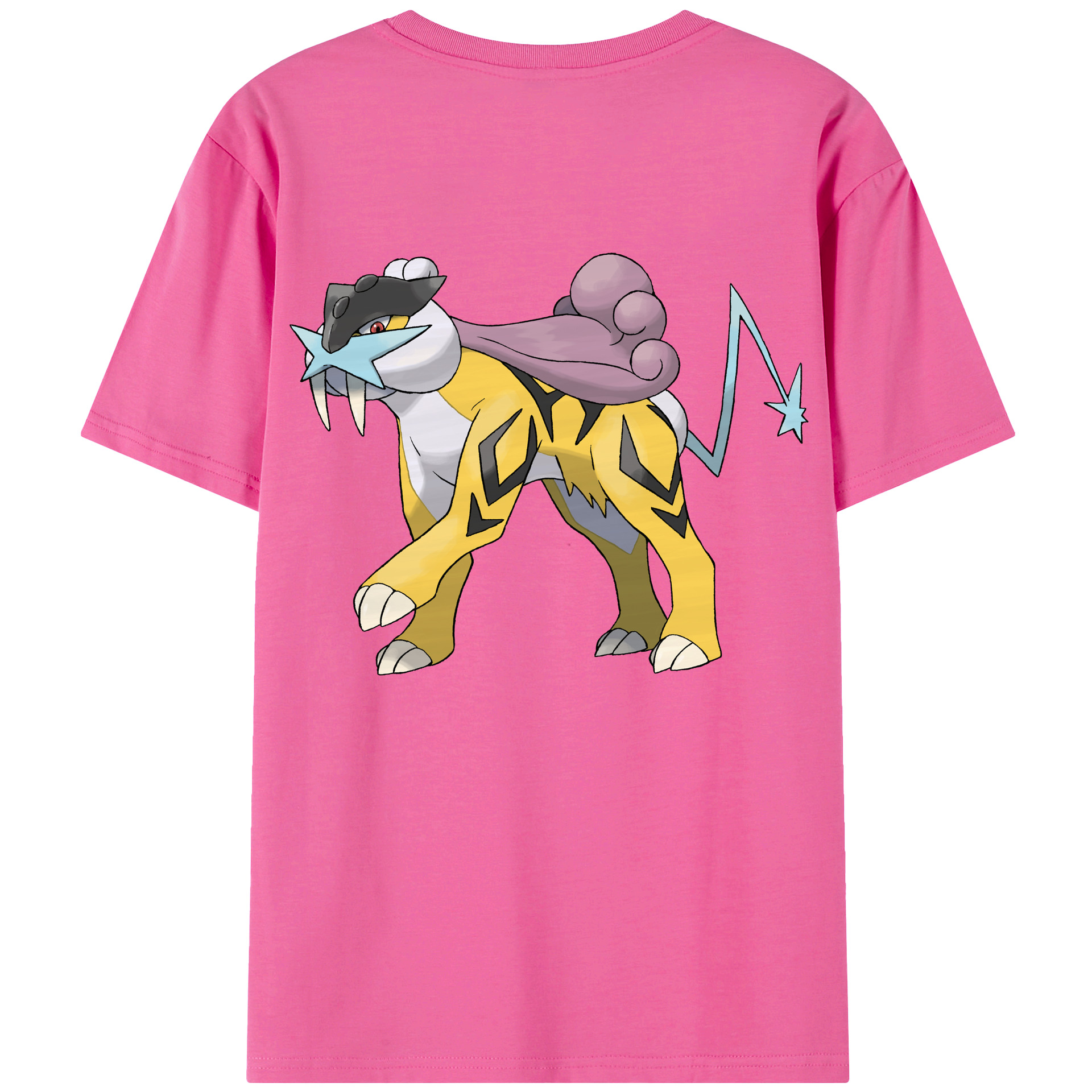 （画像用） ポケットモンスター Pokémon レディース半袖Tシャツ(バックプリント)